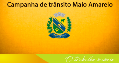 Campanha de trânsito Maio Amarelo